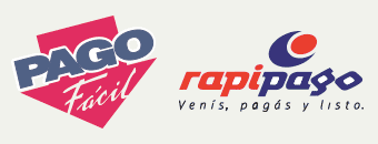 Logos de Pago Facil y Rapipago