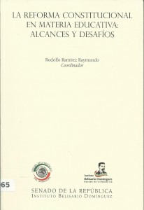 La reforma constitucional en materia educativa: alcances y desafíos