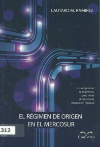 El régimen de origen en el Mercosur