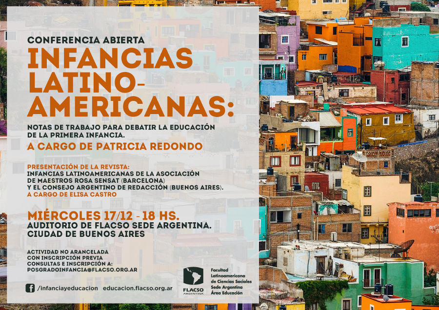 Conferencia abierta: Infancias latinoamericanas