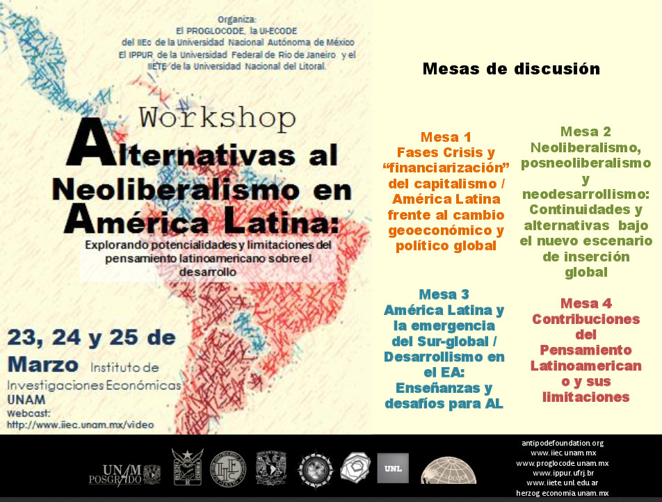 Workshop Alternativas al neoliberalismo en América Latina