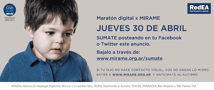 Mirame - campana concientizacion autismo