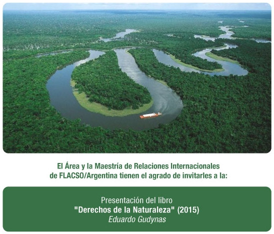 Presentacion del libro - Derechos de la Naturaleza