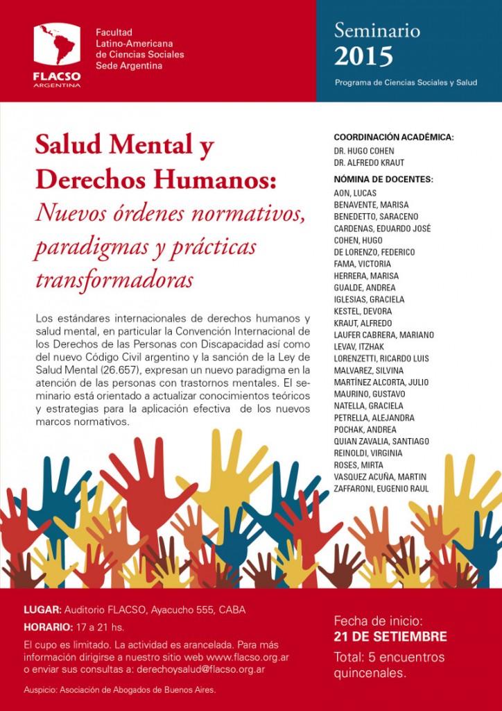 Seminario: Salud Mental y Derechos Humanos