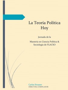 Nuevo libro digital “La Teoría Política Hoy”