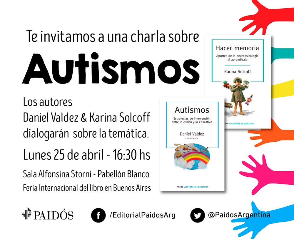 Autismos: Charla de Daniel Valdez y Karina Solcoff