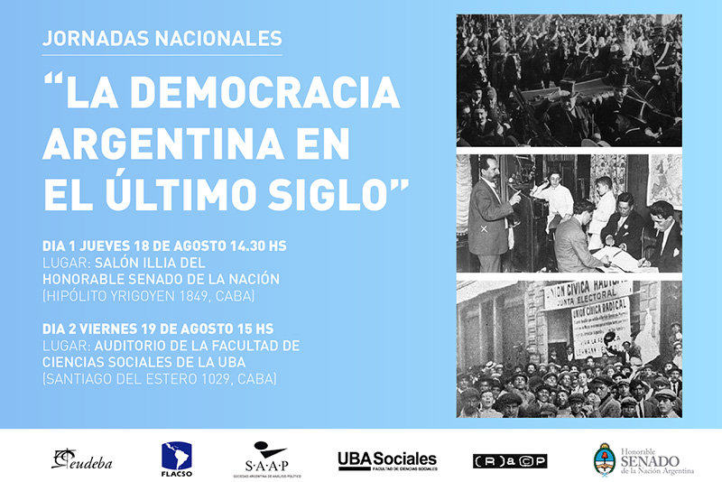 Jornadas Nacionales “La democracia argentina en el último siglo”