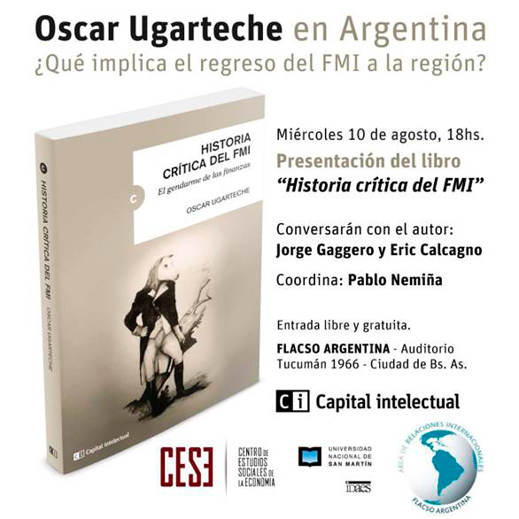 Oscar Ugarteche en Argentina