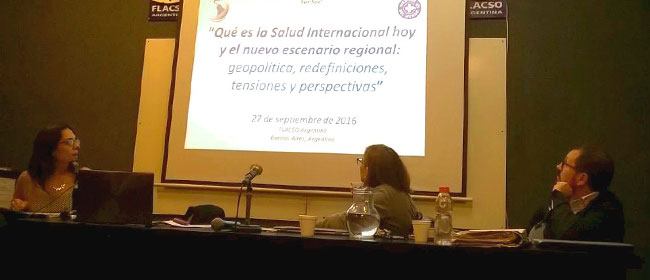 Primer Diálogo en Salud Internacional y Cooperación Sur Sur