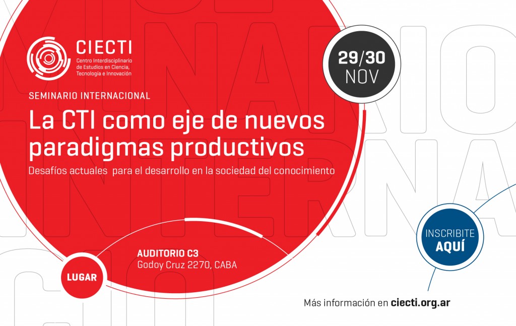 CTI como eje de nuevos paradigmas productivos