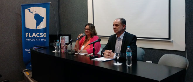 Apertura a cargo del Director de la institución, Luis Alberto Quevedo, y la coordinadora académica, Andrea Rizzotti.