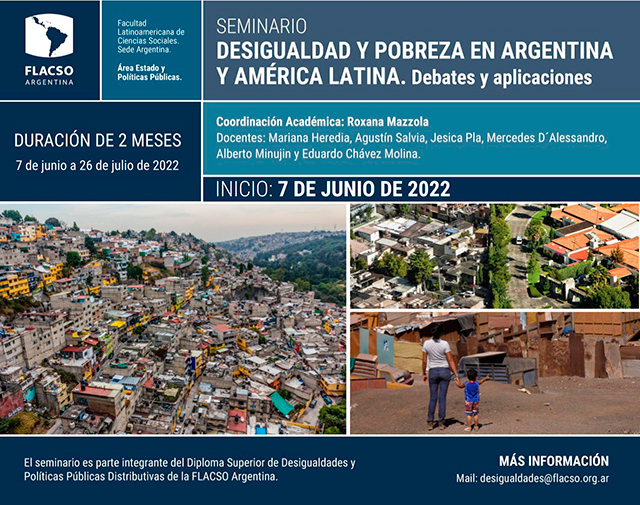 Desigualdad y pobreza en Argentina y América Latina. Debates y aplicaciones.